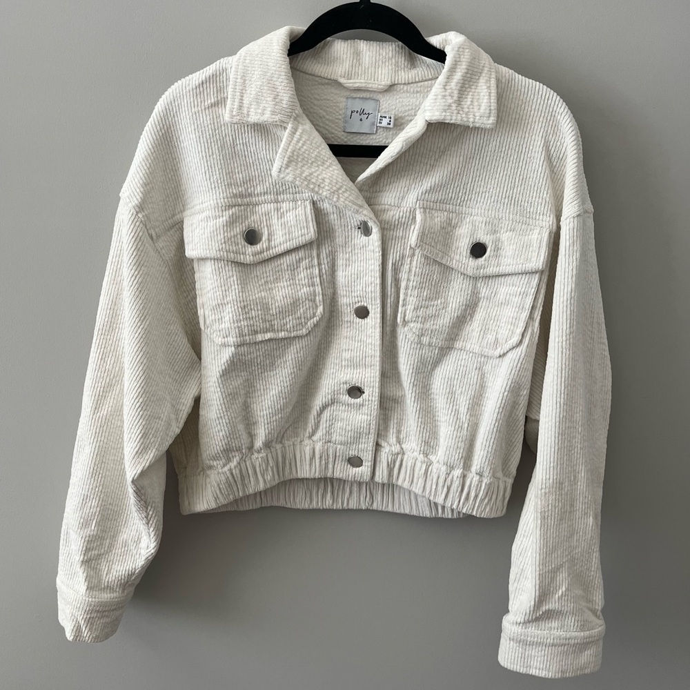 Princess Polly cropped corduroy jacket